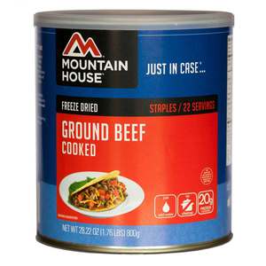 Mountain House Ground Beef - 22 Servings