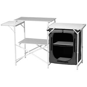 Mountain Summit Gear Deluxe Roll Top Kitchen Cook Station Table
