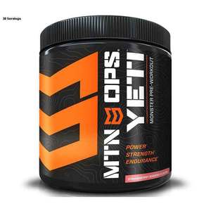 MTN OPS Yeti Monster Pre-Workout Supplement