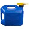 No-Spill ViewStrip 5 Gallon Kerosene Can - Blue