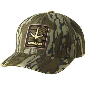Nomad Men's Mossy Oak Shadow Leaf Turkey Track Adjustable Hat - One Size Fits Most