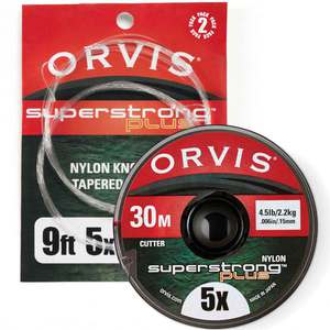 Orvis SuperStrong Leader/Tippet Combo Pack - 3X, Clear
