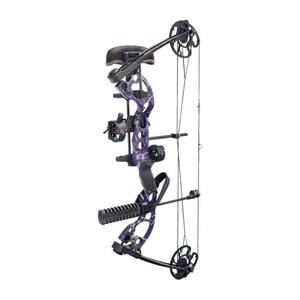 Quest Radical 15-70lbs Right Hand Realtree Purple Compound Bow - Package