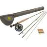 Redington Bass Field Kit Fly Fishing Rod and Reel Combo - 9ft, 7wt, 4pc - Green