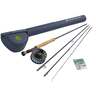 Redington Tropical Saltwater Field Kit Fly Fishing Rod and Reel Combo - 9ft, 8wt, 4pc - Green