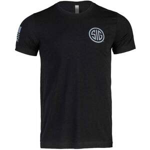 Nine Line Men's Sig Sauer Reflective Logo Short Sleeve Casual Shirt