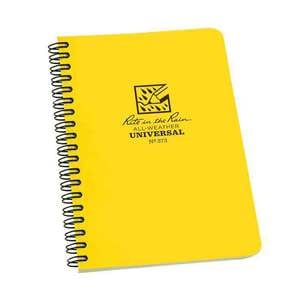 Rite in the Rain 4x7 inch Side Spiral Notebook - Yellow