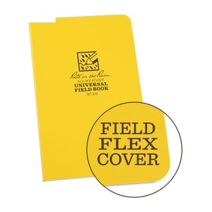 Rite in the Rain 4x7 inch Soft Cover Notebook - Yellow