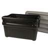 Rubbermaid Action Packer 24 Gallon Lockable Storage Box - Black/Grey