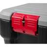 Rubbermaid Action Packer 8 Gallon Lockable Storage Box - Black/Grey