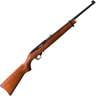Ruger 10/22 Carbine Satin Black/Hardwood Semi Automatic Rifle - 22 Long Rifle - 18.5in - Brown
