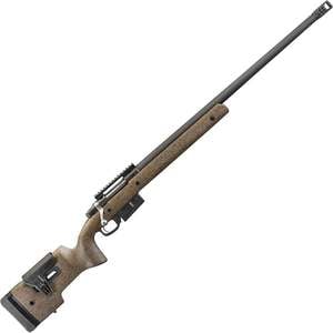 Ruger M77 Hawkeye Long Range Target Matte Black Bolt Action Rifle - 6.5 PRC - 3+1 Rounds