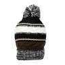 Rustic Ridge Adult Knit Beanie With Pomp - Black One Size Fits Most
