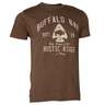 Rustic Ridge Men's Buffalo Bar Short Sleeve Shirt