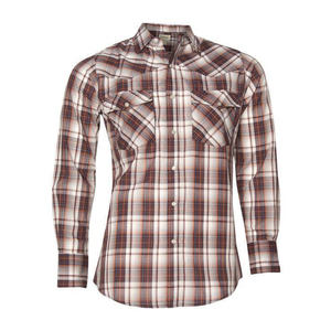 Rustic Ridge Men's Denver Western Snap Long Sleeve Shirt