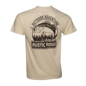 Rustic Ridge Men's Jumping Bass Short Sleeve Shirt