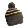 Rustic Ridge Men's Knit Beanie Pomp Hat - Black One size fits most