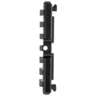 Seekins Precision RVL-Universal Bipod Mount M-LOK Quick Detach Black Rail - 1 Piece - Black