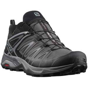 Salomon Men's X Ultra 3 Waterproof Low Hiking Shoes - Black - Size 9
