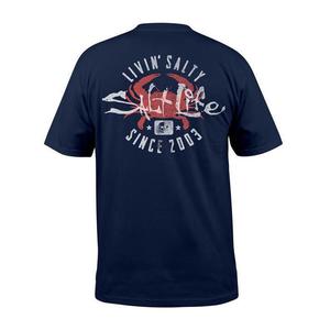 Salt Life Men's Salty Crab Pocket Shirt