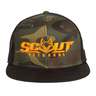 Scout Outdoors Army Camo Flatbill Snapback Hat - Army Camo osfa