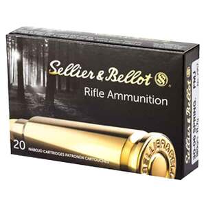 Sellier & Bellot 30-06 Springfield 180gr FMJ Rifle Ammo - 20 Rounds