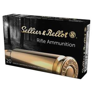 Sellier & Bellot 6.5x57mm Mauser 131gr SP Rifle Ammo - 20 Rounds