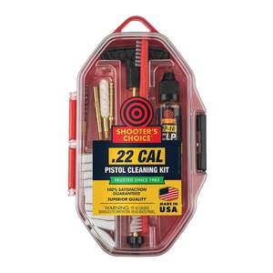 Shooter's Choice .22 Caliber Pistol Cleaning Kit
