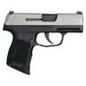Sig Sauer P365 9mm Luger 3.1in Two Toned Pistol - 10+1 Rounds - Black