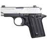 Sig Sauer P238 Two-Tone 380 Auto (ACP) 2.7in Stainless Pistol - 6+1 Rounds - Black