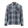 Simms Men's Black's Ford Long Sleeve Flannel Shirt