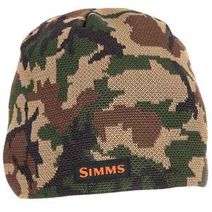 Simms Men's Everyday Beanie - Woodland Camo - One Size Fits Most