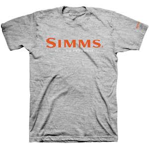 Simms Men's Logo Short Sleeve Shirt