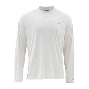Simms Men's Solarflex Long Sleeve Crewneck Solid Shirt
