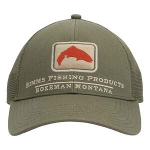 Simms Men's Trout Icon Trucker Hat