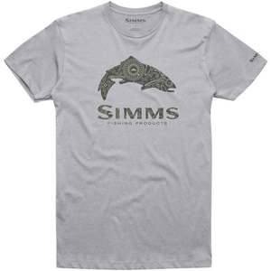 Simms Men's Trout Reel Fill Short Sleeve Shirt