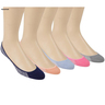 Sof Sole Women's 5-Pack Bamboo Footies - Assorted M