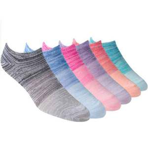 Sof Sole Women's Random Feed Lites 6 Pack Casual Socks - Assorted - M