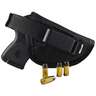 Soft Armor L Series 1911 Style with 5in Barrel Inside the Waistband Ambidextrous Holster - Black