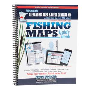 Sportsman's Connection Alexandria/Stears/Todd Minnesota Fishing Map Guide