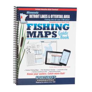 Sportsman's Connection Detroit Lakes/Otter Tail Minnesota Fishing Map Guide