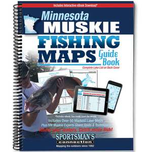 Sportsman's Connection Minnesota Muskie Fishing Map Guide
