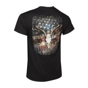 Sportsman's Warehouse Men's American Skull Graphic Short Sleeve Shirt