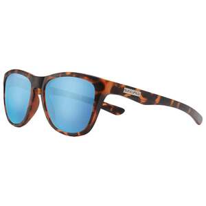 Suncloud Topsail Polarized Sunglasses - Matte Tortoise/Aqua Mirror