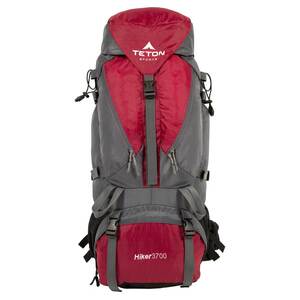 TETON Sports Hiker3700 Ultralight Internal Frame Backpack - Red
