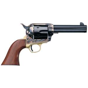 Uberti 1873 Single Action Cattleman Brass 45 (Long) Colt 5.5in Blued Revolver - 6 Rounds