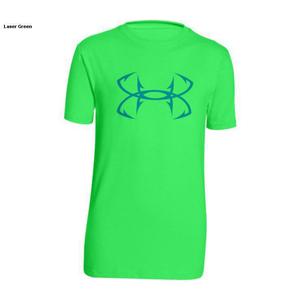 Under Armour Boys' Fish Hook Logo Short Sleeve Shirt