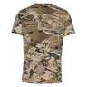 Under Armour Men's Threadborne Early Season Short Sleeve Shirt - Ridge Reaper Barren - XXL - Barren Camo/Black XXL