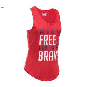 Under Armour Women's Charged Cotton&reg; Tri-Blend Freedom Brave Tank