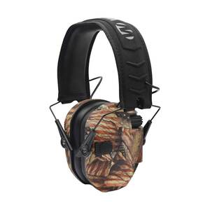 Walker's Razor Slim Right to Bear Arms Electronic Earmuffs - Red, White & Blue